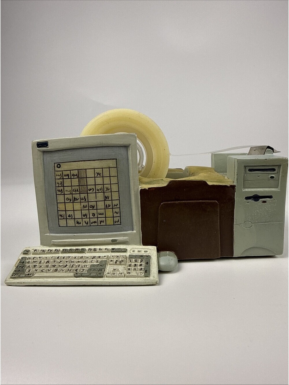 FIGI Graphics Computer Tape Dispenser Vintage Desktop PC TD-109 2001 Office
